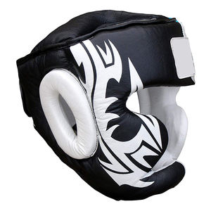 Protège-tête de boxe réglable en cuir véritable - MUKKA SPORTS MS-HG-30 - Impression personnalisée - Protection écologique - Fabriqué en usine pour - Product Image 6