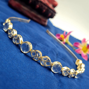 Bandas para el cabello de lujo hechas a mano para minoristas: accesorios premium a granel para bodas y festivales - Product Image 1