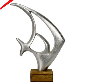 Escultura decorativa con acabado de plata más vendida de 2025 para sala de estar - Product Image 3
