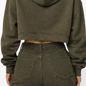 เสื้อครอปท็อปผู้หญิง ผ้าฝ้ายพรีเมียม สไตล์ลำลอง แฟชั่นฤดูร้อน ทันสมัย ใส่ได้ทุกวัน รับออกแบบตามสั่ง ขายส่งจากโรงงาน - Product Image 6