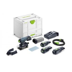 Ensemble de ponceuses sans fil Festool RTSC 400 3,0 I avec 2 batteries et chargeur, conçu pour l'efficacité et la commodité - Product Image 1