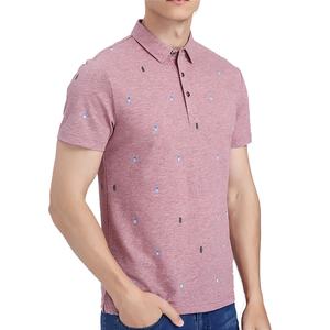 2026 Men's Hot Sale 100% Cotton for T-shirt Solid Pattern Oxford Breathable Collared Short Sleeve Casual Top Customized Low MOQ - Product Image 3