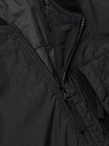 High Quality Canvas Stand Collar Winter High Street Customized Logo Chenille Embroidery Satin Quick Dry Breathable Bomber Jacket - Product Image 2