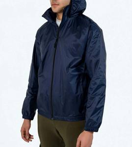Wholesale High Quality Men's <b>Waterproof</b> Hooded <b>Packable</b> Windbreaker <b>Lightweight</b> Full Zip Climbing <b>Jacket</b> - Product Image 5