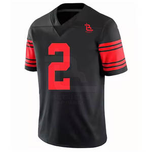 Venta en línea Camiseta de fútbol americano más vendida Camiseta de fútbol americano de estilo único al por mayor - Product Image 1