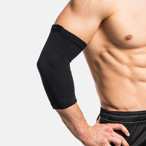 Logo personnalisé Sports Compression Protection Fitness Gym Manchons de coude Manchons de coude de haute qualité - Product Image 1