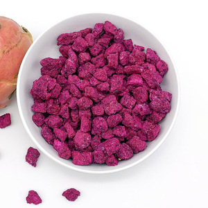 Chips di pitaya rosa disidratate a prezzi più economici cubetti di frutta secca drago deliziosi frutti di drago rosso croccanti - Product Image 3