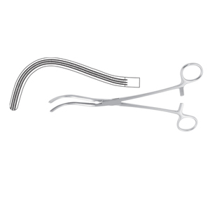 DEBAKEY no estéril reutilizable 24cm y 25cm personalizado, acero inoxidable GUYON ATRAUMATA riñón pedículo abrazadera base instrumentos quirúrgicos - Product Image 5