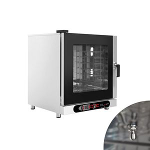 Horno Combinado Eléctrico Comercial - Controles Digitales - 6x GN 1/1 o 6x EN 600x400 - incl. Sistema de lavado automático, WiFi y USB - Product Image 1
