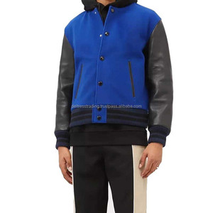 Chaqueta universitaria de manga larga para hombre, ropa informal, Premium diseño personalizado, chaquetas con letras de chenilla bordadas de alta calidad - Product Image 6