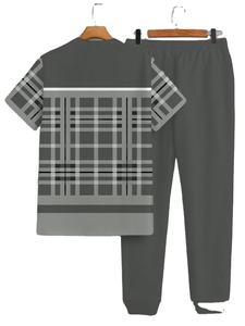 Nuevo Chándal Deportivo de Verano para Hombre, Estilo Moderno, Estampado Digital, Ecológico, Ligero, con Logotipo Personalizado, Ropa Casual de Algodón - Product Image 2