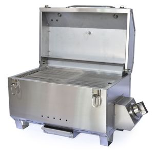 Vente en gros de barbecue à gaz en acier inoxydable 51cm 01 brûleur extérieur sans revêtement BBQ inox 304 convertible de haute qualité facile à assembler - Product Image 2