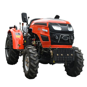 Tractor agrícola de 110HP con motor de cuatro cilindros para tareas de recolección y transporte de labranza del suelo - Product Image 5