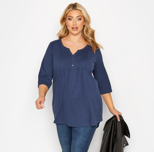 Camiseta de algodón personalizable de alta calidad 300 Gsm para mujeres de talla grande estilo informal largo OEM/ODM de Bangladesh - Product Image 1