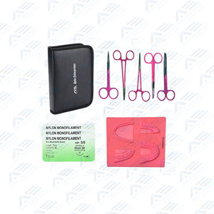 Kit De Formation Chirurgicale De Sutura Ensemble Complet De Pratique De Suture Pour Les Étudiants En Médecine Avec Outils Et Tampon En Silicone Instruments Médicaux - Product Image 6