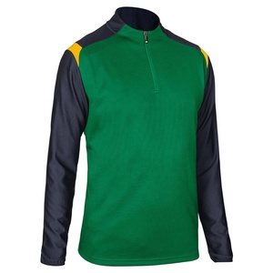 2025/ 2026 fútbol gaélico de alta calidad media cremallera superior GAA uniforme de lanzamiento GAA clubes deportivos poliéster media cremallera Tops - Product Image 1