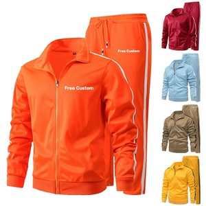 Gran oferta, conjunto de chándal para hombre, conjunto de ropa deportiva elegante y transpirable, estampado general, gimnasio, Fitness, ropa ligera para correr para hombres - Product Image 1