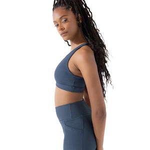 Sujetador de Yoga transpirable sin costuras de talla XL que absorbe la humedad alto para soporte ligero duradero comodidad sin arrugas secado rápido todo - Product Image 2