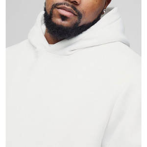 Sudadera con capucha de algodón 100% de la mejor calidad Sudadera con capucha de mezcla de algodón de gran tamaño para hombres a la venta 2025 - Product Image 3