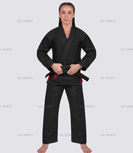 El último uniforme personalizable de Jiu Jitsu brasileño para mujer, ropa de artes marciales de Karate, logotipos personalizados, parches de algodón OEM - Product Image 2