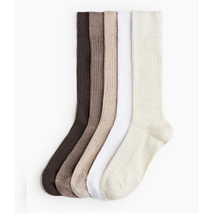 2024 dernière conception confortable marron chaussettes athlétiques unisexe long hiver décontracté coton/Polyester anti-dérapant à la mode pour l'automne - Product Image 1