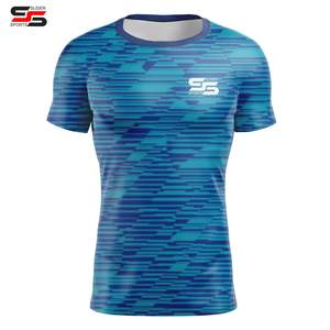 Rashguard de manga corta personalizado para Surf MMA Jiu Jitsu diseñe su propio logotipo camisa de compresión sublimada ropa de artes marciales - Product Image 5