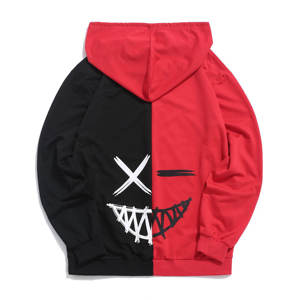 Sudaderas con capucha de invierno de gran tamaño personalizadas de fábrica para hombre, forro polar de algodón, diseño de hombro caído pesado, estampado gráfico teñido liso - Product Image 2