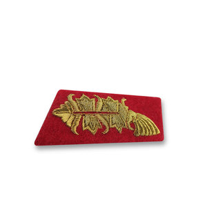 Gorget de grade personnalisé de haute qualité fabriqué professionnellement, en matériau durable, pour officiers, avec un nouveau design - Product Image 2