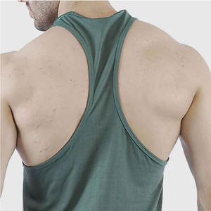Débardeur décontracté pour homme de haute qualité OEM - Logo personnalisé 100% coton, séchage rapide et respirant, prix de gros écologique - Product Image 4
