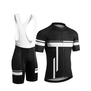 Wholesale Price High Quality Breathable Eco-Friendly 100% Polyester Customizable Men's <b>Cycling</b> Uniform Best Design Set - Product Image 2
