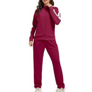 Conjunto de sudaderas con capucha de alta calidad para mujer, pantalones de manga larga, chándal transpirable a prueba de viento, conjunto de Jogger, conjuntos de Fitness para mujer - Product Image 3