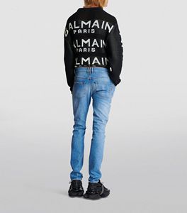 Pantalon en denim Offre Spéciale de qualité supérieure avec logo personnalisé, unisexe, taille haute, techniques de lavage 3D, design imprimé de marque propre - Product Image 6