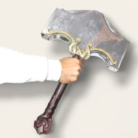 God of War Hammer Metal Craft Marteau unique et emblématique Ragnarok Design pour les fans