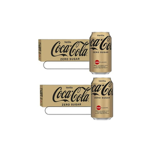 Coca-Cola Vanille 330ml en canette, boisson gazeuse aromatisée à la vanille - Product Image 4