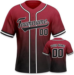 Maillots de baseball personnalisables Maillot de baseball personnalisé pour la jeunesse pour hommes femmes Vêtements de sport de personnalité cousus - Product Image 1