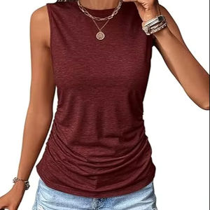 Summer Basic <b>Women</b> <b>Tank</b> <b>Tops</b> Back Summer Racer Back <b>Women</b> <b>Tank</b> <b>Top</b> Gym Fitness Athletic Custom Racer Back <b>Tank</b> <b>Top</b> - Product Image 1