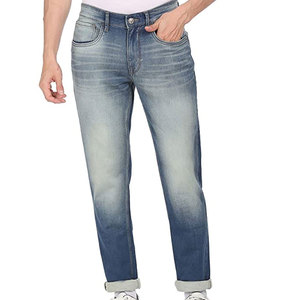 High Quality Casual Wear Men Jeans Pants Solid Color Top Selling Men Jeans Pants For Adult - Product Image 1
