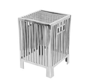 Mesa de centro de Metal de gran venta, mesa auxiliar de forma cuadrada pulida lisa de tamaño estándar para decoraciones de oficina y sala de estar - Product Image 5