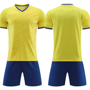 Ensemble de maillots de football de club hommes séchage rapide 2 pièces uniforme de football respirant antibactérien de haute qualité personnalisé - Product Image 3