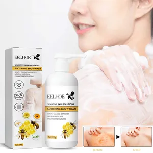 EELHOE 100g eczema itch treatment gel doccia idratante nutriente al miele soluzioni personalizzate per la pelle sensibile detergente lenitivo per il corpo