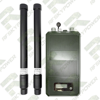 Système de suppression de drones portable pour extérieur, haute fréquence, 700 MHz/2300 MHz, 30 W, IP68