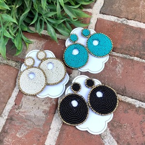 Pendientes de Plata de Ley 925 de Estilo Clásico con Cuentas de Piedras Preciosas, Accesorio de Joyería de Moda - Product Image 5