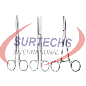 Kit de Disección Profesional de Alta Calidad de 11 Piezas de Acero Inoxidable para Estudiantes, Fuente de Alimentación Manual, Certificado CE de Surtechs, Clase II - Product Image 4