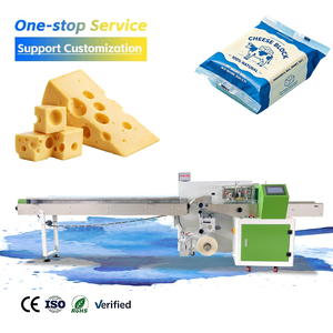 Machines d'emballage automatiques à haute vitesse en acier inoxydable HFFS pour blocs de fromage industriels - Product Image 1