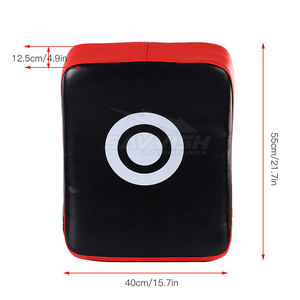 แผ่นมวยไทยสำหรับผู้ชายแผ่นหนังสำหรับมวยไทยทำจากหนัง - Product Image 5