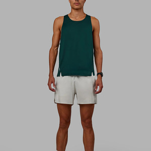 OEM Service Casual Knitted Tank Tops for <b>Men</b> Solid Color Fitness Singlet Quick Dry Muscle Fit Sleeveless Gym Wear - Product Image 6