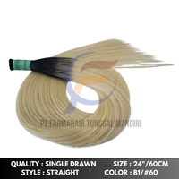 Kedatangan Baru Rambut Manusia Remy 100% untuk Ekstensi Micro-Link, Kualitas Tinggi, Warna Sesuai Pesanan, Kutikula Tertata Rapi
