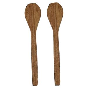 Natural Wood <b>Salad</b> Server <b>Spoon</b> Fork Set Eco Friendly <b>Spoon</b> Cutlery <b>Salad</b> <b>Spoon</b> & Fork <b>Salad</b> Mixing Cutlery Dinnerware Tableware - Product Image 3