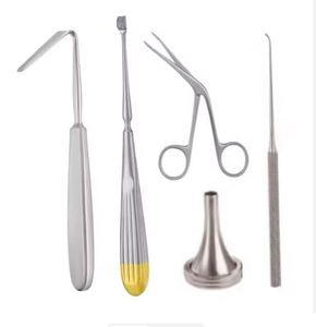 Juego de Instrumentos Quirúrgicos ENT Manuales OEM de 5 Piezas de Acero Inoxidable con Certificación CE ISO 13485 de Alta Potencia Mediva Essence - Product Image 1