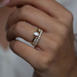 Bague de mariage queue de serpent en or massif 14K avec accents de diamant taille ronde, 2.3MM/1.8MM de large manchette ouverte faite à la main Bague vintage antique - Product Image 5